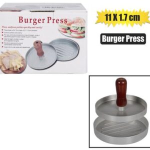 Burger press 11x1.7cm aluminium