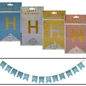 Party banner happy birthday