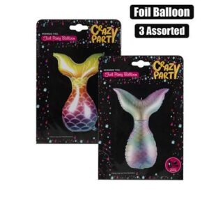 Balloon helium foil mermaid tail f-02