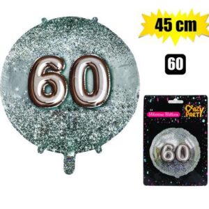 Balloon helium foil ms 60 45cm f-01