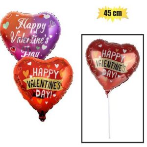 Balloon a/fill love you v-day 45cm