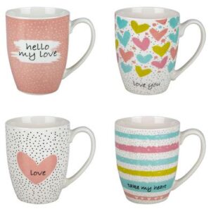 Mug occasions love pastel print