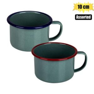 Mug enamel 10cm soup