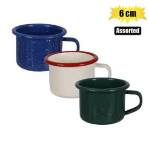 Cup enamel 6cm
