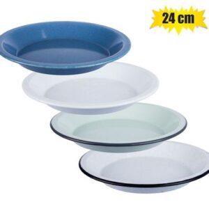 Pie dish enamel 30cm round