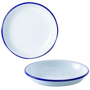 Plate enamel 18cm pasta