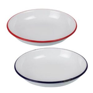 Plate enamel 20cm pasta