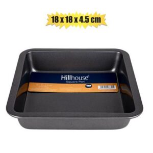 Bakeware non-stick square pan 18x18x4.5