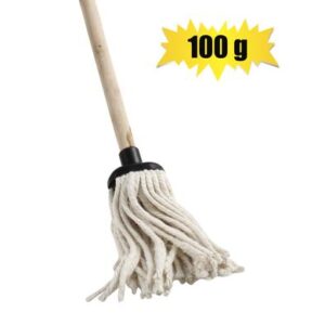 Mop cotton head 100g 1.2m handle