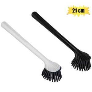 Dish brush silicone bristles 21cm