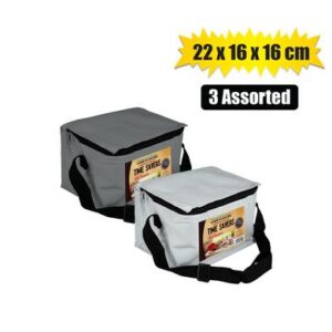 Cooler-bag nylon 6pk 22x16x16cm