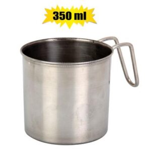 Mug s/s 350ml wire-handle