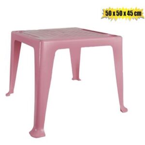 Table kiddies 50x50x45cm - pink