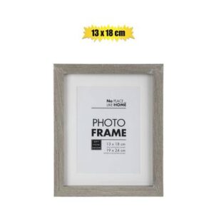 Picture-frame mdf 13x18cm rustic grey