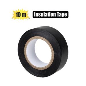 Ins-tape pl black 19mmx10m zenith