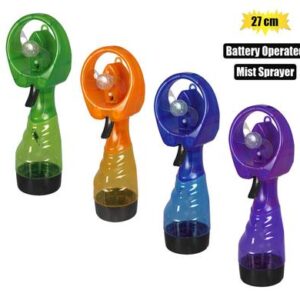 Fan mini 27cm with mist sprayer