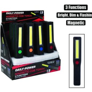 Torch cob pl (3xaaa) with magnet