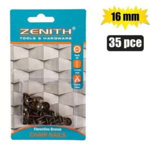 Nails chair 11x16mm bronze 35pce