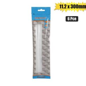 Glue-sticks h/melt 11.2x300mm 6pc zenith