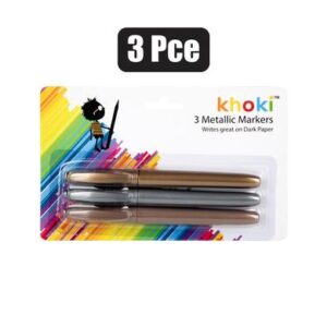 Marker metallic 3pce gold/silver/bronze