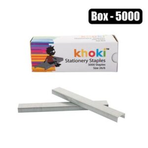 Stationery staples 26/6 box 5000