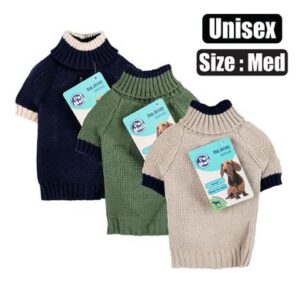 Pet dog shirt acrylic knit unisex med