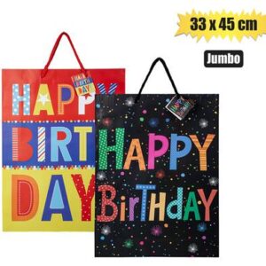 Gift-bag paper jmb 33x45cm birthday
