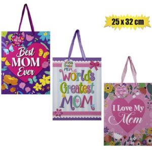 Gift-bag designer lrg 25x32cm mom
