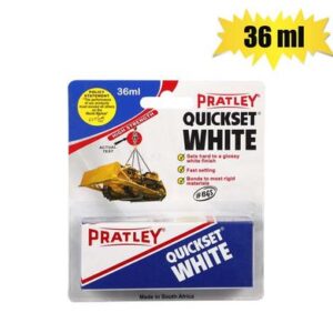 Pratley quickset glue white 36ml-pack