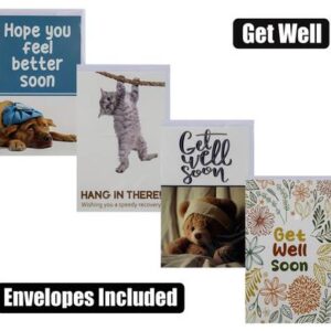 Card & envelope moment get well