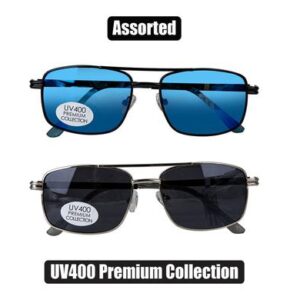 Sunglass pre/mens sq metal