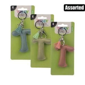 Keychain alpha faux-leather t