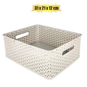 Basket pl jute 5l 31x25x12cm