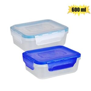 Container clip lock 600ml quatro