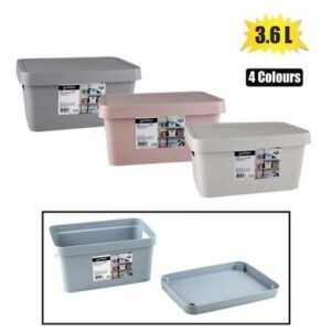 Storage box pl vinto design 3,6l w/lid
