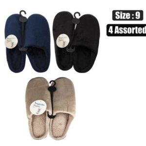 Slipper slip-in plain size 9