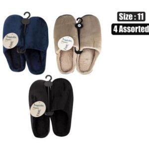 Slipper slip-in plain size 11