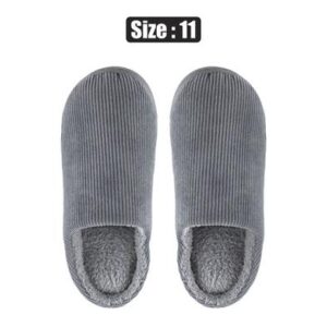 Slipper slip-in grey grain size 11