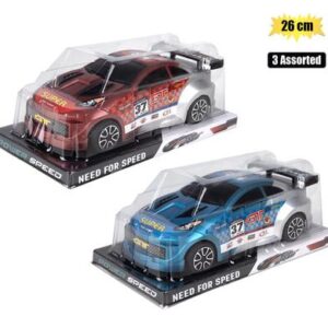 Vehicle racer sport 26cm asstd