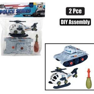 Vehicle tools diy assembly 2pc police