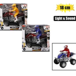 Battery operated quad sound light 18cm