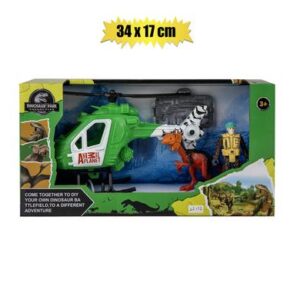 Boys playset dinosaur world 34x17cm