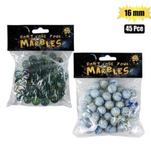 Boys playset game marbles 16mm 45pc
