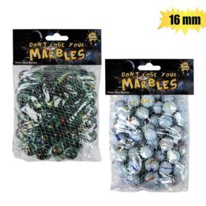 Boys playset game marbles 16mm 90pc