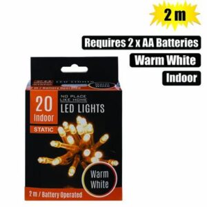 Light led-20x warm wht 2m b/o
