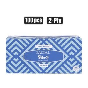 Tissues 100pc box 18x20cm 2-ply