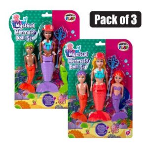 Doll mermaid 3 pack
