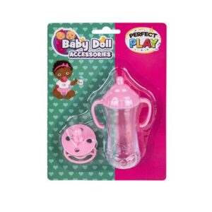 Baby doll accessory pacifier and bottle