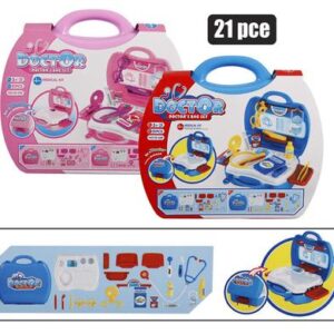 Play-set doctor set storage box 23x20cm
