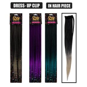 Dress up fun colour hair piece